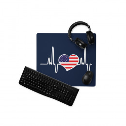 American heart beat Gaming mouse pad