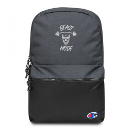 Beast Mode Embroidered Champion Backpack