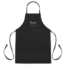 Forever Fierce Embroidered Apron