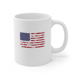 American Flag Ceramic Mug 11oz